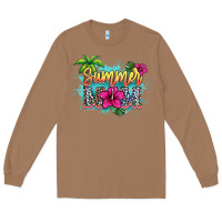 Toasted Coconut summer mom Long Sleeve Tee - NancyCooperArtShop