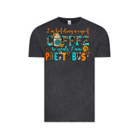 Vintage Black i am holding a cup of coffee so yeah iam pretty bu Vintage Tee - AdoDesignShop