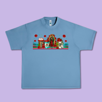 Lady Of Guadalupe Coffee Cups Libbey Glass Urban Heavy Tee Designed By Jasminsmagicworld