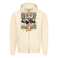 Sandshell happy mardi gras y'all Zipper Hoodie - MaliasSmallBusiness