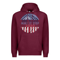 Burgundy OMG Please Make it stop 2020 Premium Hoodie - Bettercallsaul