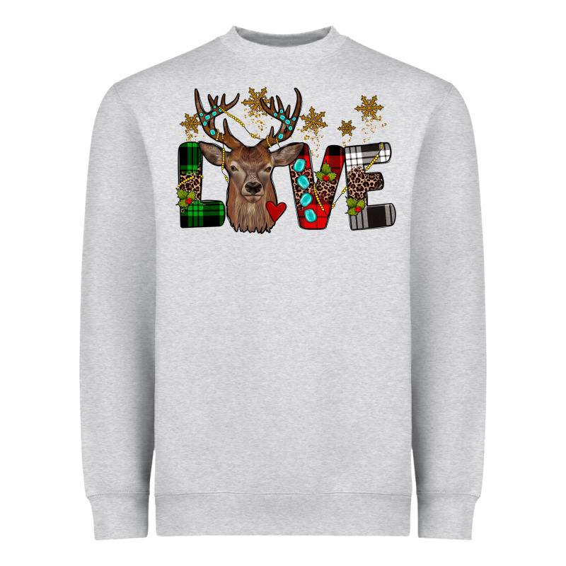 Love Christmas Heavyweight Sweatshirt by JahusDesignShop | Teevron