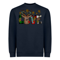 Navy love christmas Heavyweight Sweatshirt - JahusDesignShop