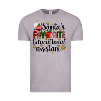 Vintage Zinc santa's favorite educational assistant Vintage Tee - AdoDesignShop