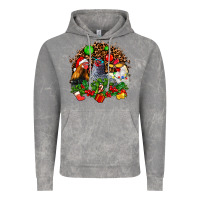 Cloud Rock Christmas party and chickens Vintage Hoodie - AdoDesignShop