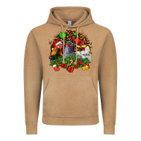 Vintage Camel Christmas party and chickens Vintage Hoodie - AdoDesignShop