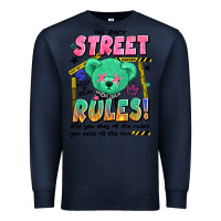 Navy street rules Premium Sweatshirt - Artiststas