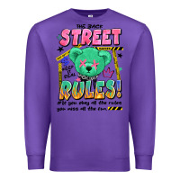 Purple street rules Premium Sweatshirt - Artiststas