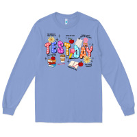 Colony Blue test day Long Sleeve Tee - JahusDesignShop