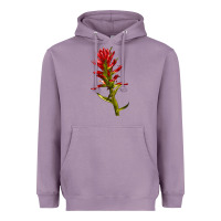 Lavender Indian Paintbrush Heavyweight Hoodie - LillyAllenDesigns