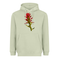 Matcha Indian Paintbrush Heavyweight Hoodie - LillyAllenDesigns