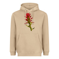 Mushroom Indian Paintbrush Heavyweight Hoodie - LillyAllenDesigns