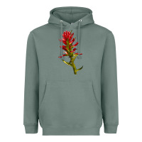Sage Indian Paintbrush Heavyweight Hoodie - LillyAllenDesigns