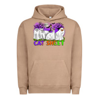Pigment Burro cat sheet ghost cats halloween Urban Hoodie - CowGirlArtShop