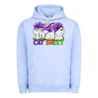 Pigment Grape Ice cat sheet ghost cats halloween Urban Hoodie - CowGirlArtShop