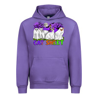 Tulip cat sheet ghost cats halloween Urban Hoodie - CowGirlArtShop