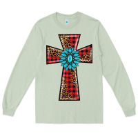 Matcha christmas cross Long Sleeve Tee - BarkalooDesign