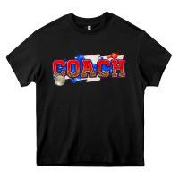 Black coach Heavy Core Tee - texasbilliewilder