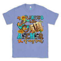 Colony Blue jesus is the anchor of my soul Classic Tee - AdoDesignShop