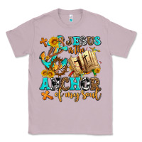 Lilac jesus is the anchor of my soul Classic Tee - AdoDesignShop