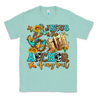 Seafoam jesus is the anchor of my soul Classic Tee - AdoDesignShop