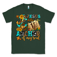 Sports Green jesus is the anchor of my soul Classic Tee - AdoDesignShop