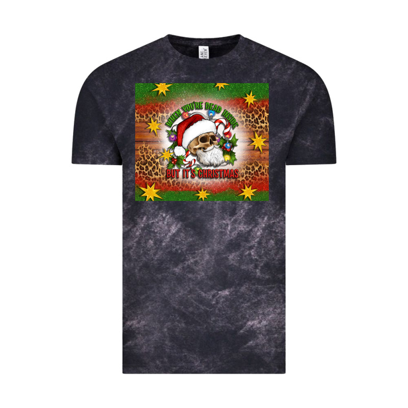 When You're Dead Inside But It's Christmas Vintage Tee by Artiststas | Teevron