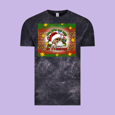 When You're Dead Inside But It's Christmas Vintage Tee Designed By Artiststas