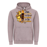 Vintage Zinc when you can't find the sunshine be the sunshine Vintage Hoodie - JahusDesignShop