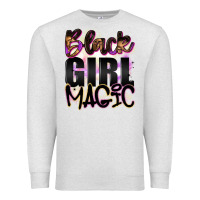 Oatmeal Heather black girl magic Premium Sweatshirt - Artiststas