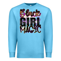 Ocean Blue black girl magic Premium Sweatshirt - Artiststas