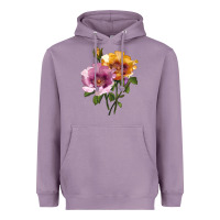 Lavender In Your Eyes Rose Heavyweight Hoodie - LillyAllenDesigns