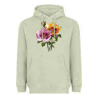 Matcha In Your Eyes Rose Heavyweight Hoodie - LillyAllenDesigns