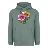 Sage In Your Eyes Rose Heavyweight Hoodie - LillyAllenDesigns