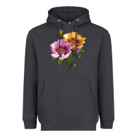 Smoke In Your Eyes Rose Heavyweight Hoodie - LillyAllenDesigns
