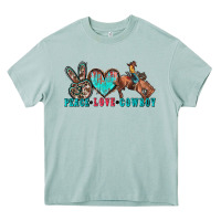 Arona peace love cowboy Heavy Core Tee - Zillion Design Studio