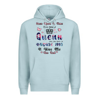 Blue Mist Once Upon A Time There Was A Queen Who Was Born I Premium Hoodie - Bettercallsaul