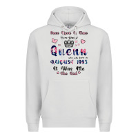 Dove Grey Once Upon A Time There Was A Queen Who Was Born I Premium Hoodie - Bettercallsaul