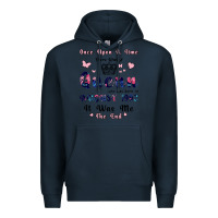 Navy Once Upon A Time There Was A Queen Who Was Born I Premium Hoodie - Bettercallsaul