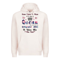 Pale Pink Once Upon A Time There Was A Queen Who Was Born I Premium Hoodie - Bettercallsaul