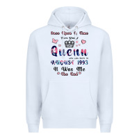 White Once Upon A Time There Was A Queen Who Was Born I Premium Hoodie - Bettercallsaul