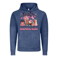Vintage Denim beauty comes in all shapes and sizes coffee cups Vintage Hoodie - JahusDesignShop