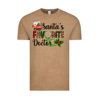 Vintage Coffee santa's favorite doctor Vintage Tee - AdoDesignShop