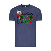 Vintage Denim santa's favorite doctor Vintage Tee - AdoDesignShop