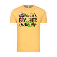 Vintage Mustard santa's favorite doctor Vintage Tee - AdoDesignShop
