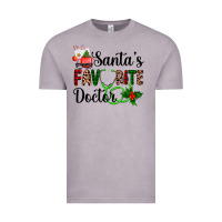 Vintage Zinc santa's favorite doctor Vintage Tee - AdoDesignShop