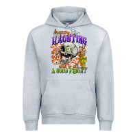 Heather Grey happy haunting and to all a good fright Urban Hoodie - CowGirlArtShop