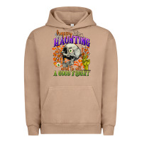 Pigment Burro happy haunting and to all a good fright Urban Hoodie - CowGirlArtShop