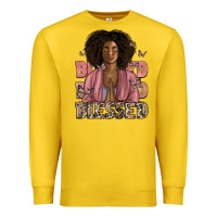 Lemon blessed black woman Premium Sweatshirt - Artiststas