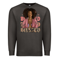 Smoke blessed black woman Premium Sweatshirt - Artiststas